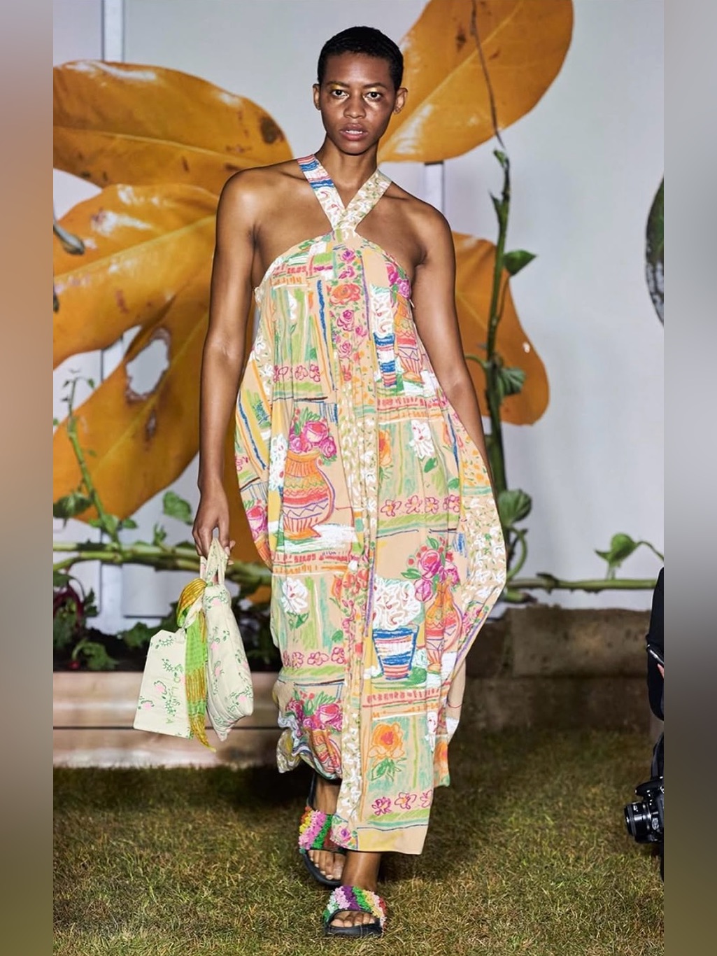 Collina Strada Sasha Dress | Potted Plant Aw 2020 Collection — image 5 of 6